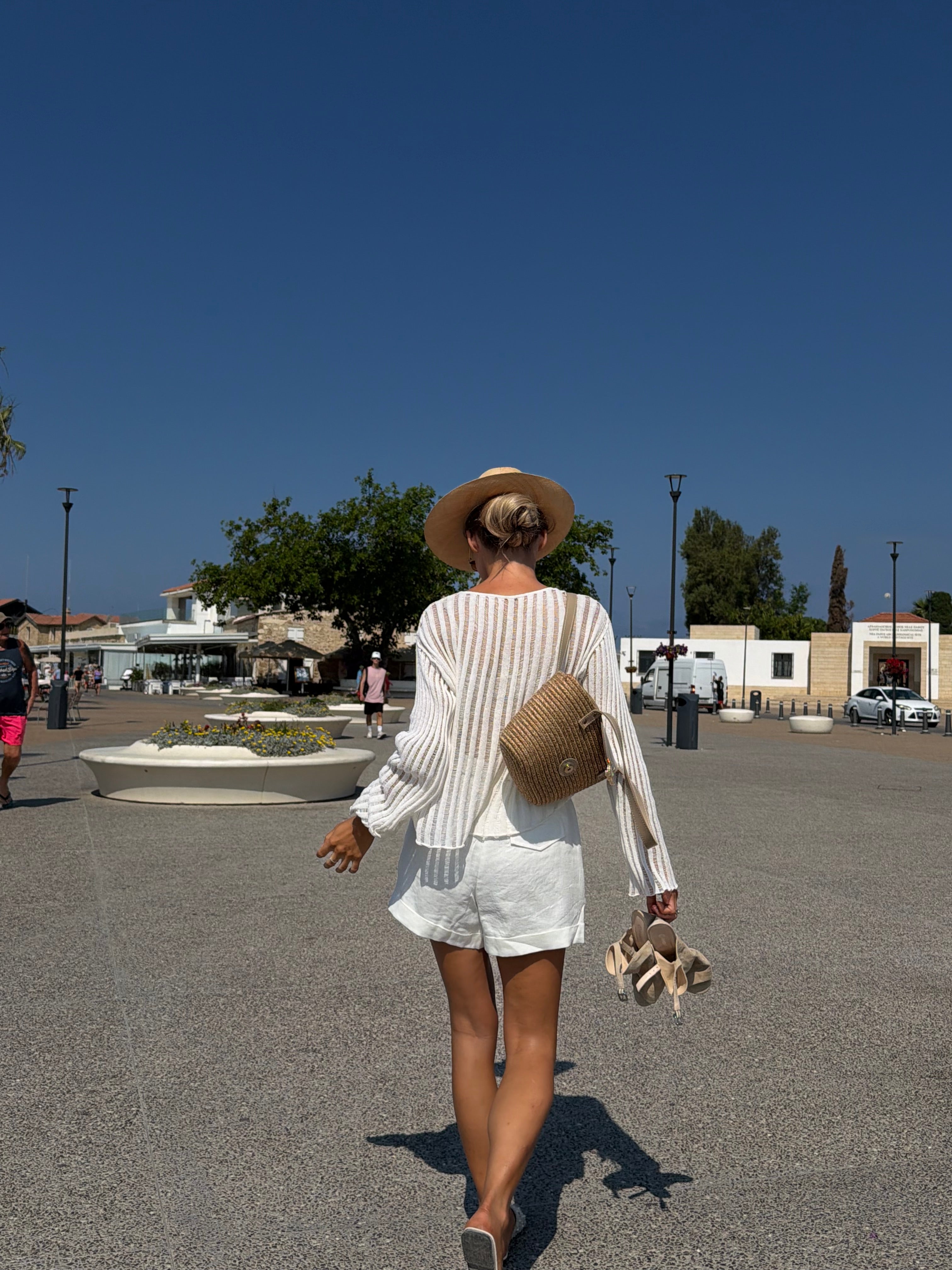 Sheer Linen Top