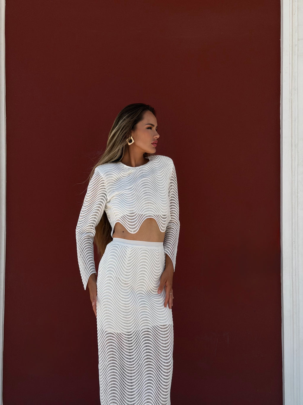 Wave Knit Set
