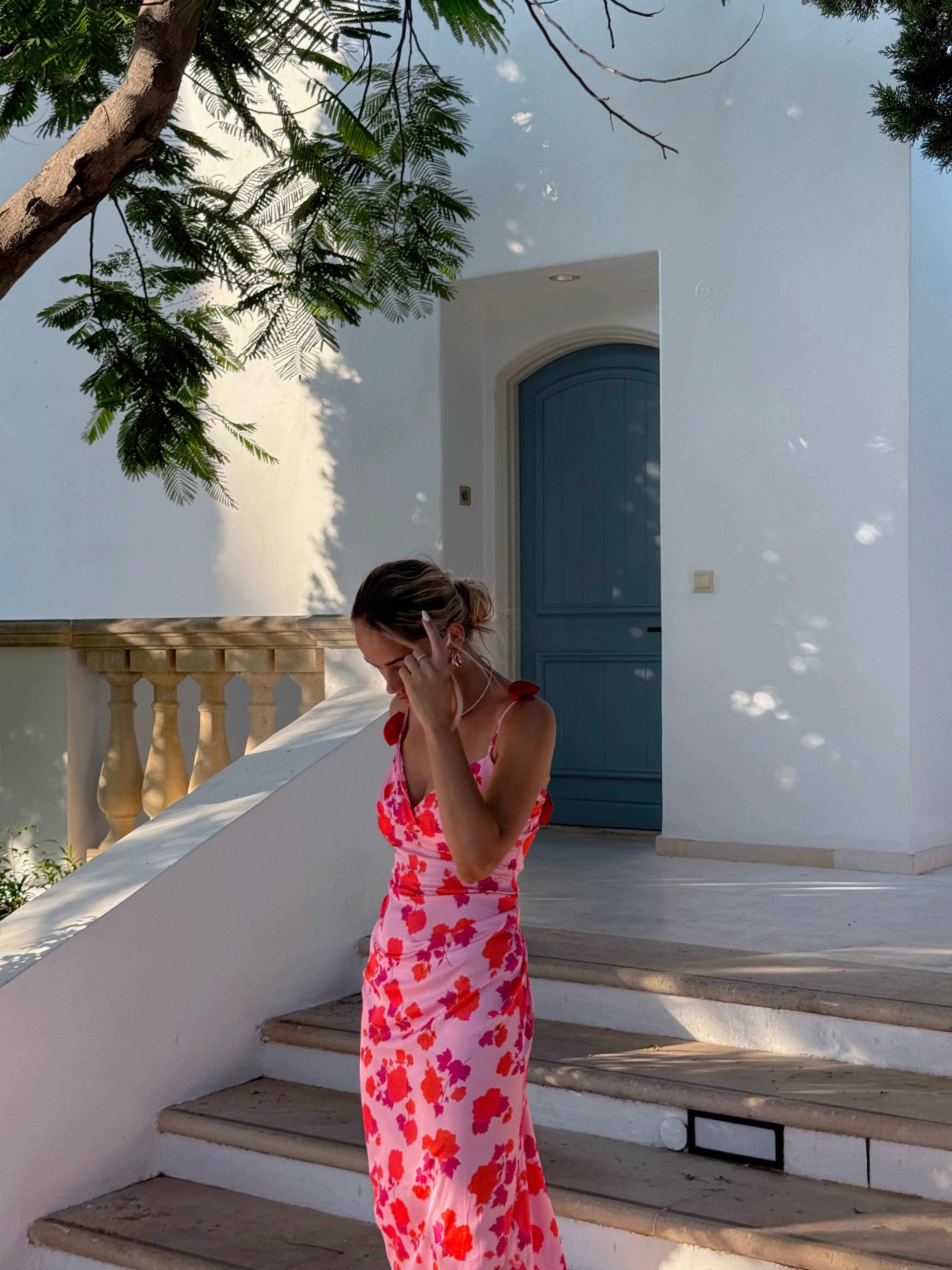 Rosé Bloom Dress