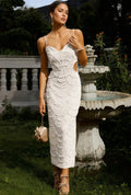 Pearl Shell Midi Dress
