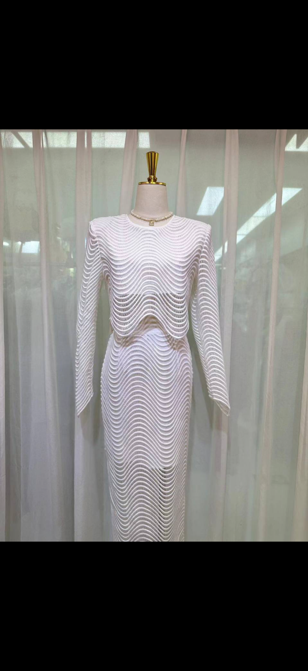 Wave Knit Co-ord Set