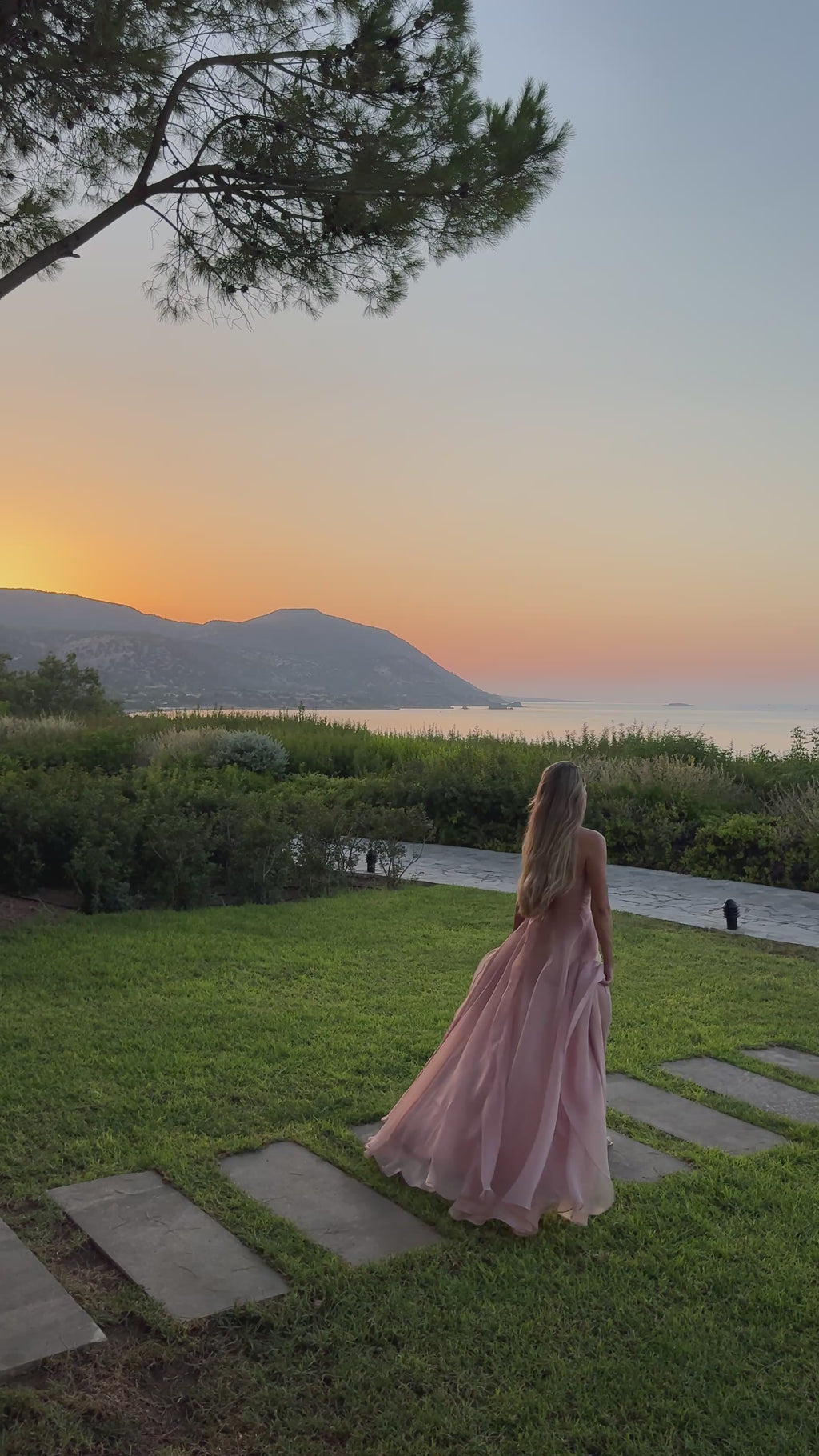 Blush Elegance Maxi Dress