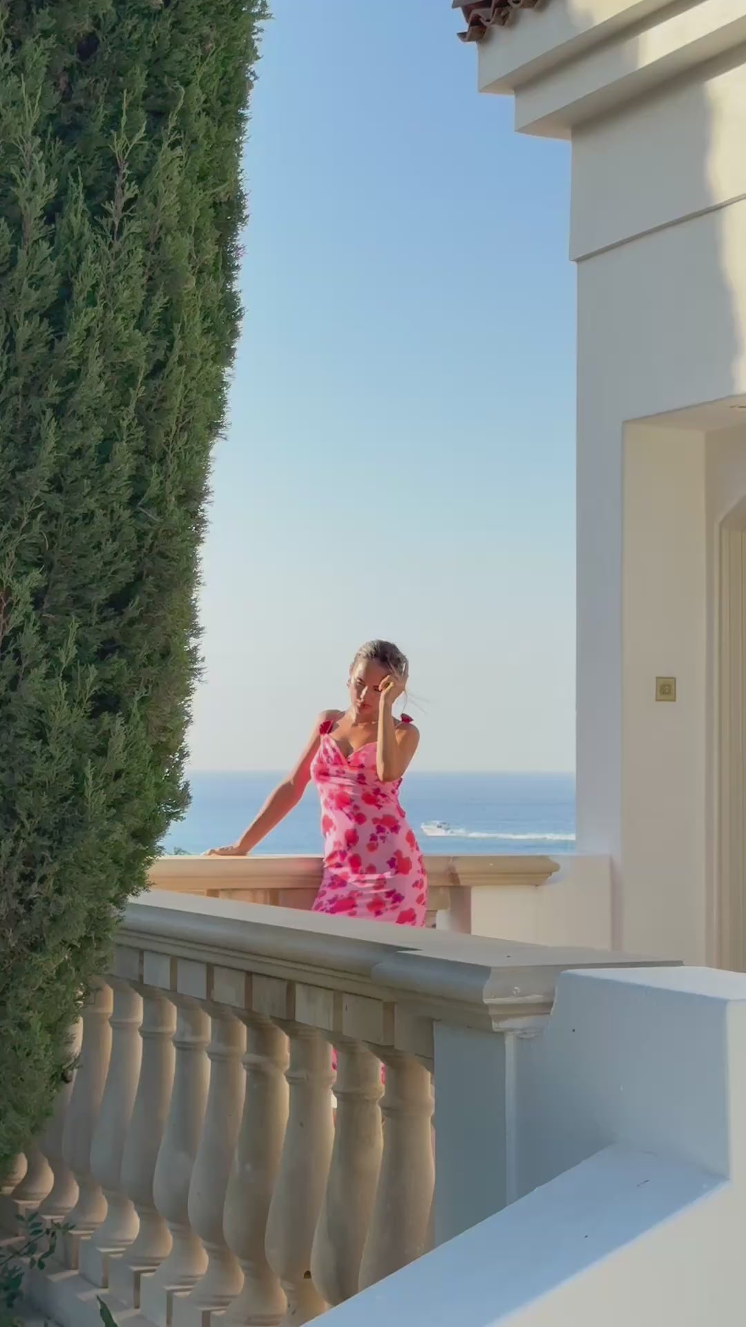Rosé Bloom Dress